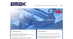 Desktop Screenshot of amak.fi